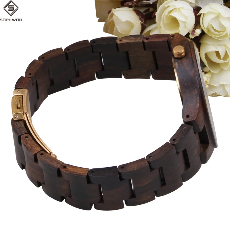 popular China supplier cheap wooden watch custom brand wood watches minimalist style