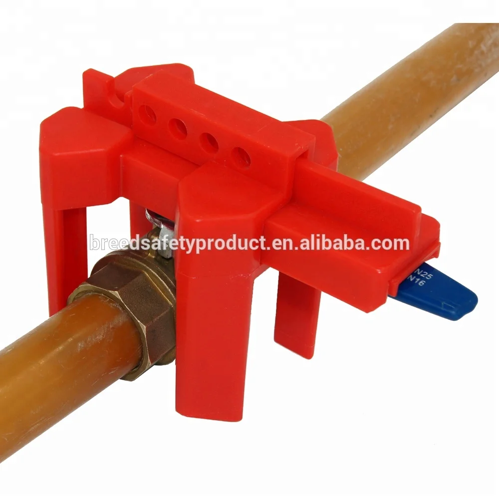 BREED LOTO Adjustable Ball Valve Lockout Lock Device