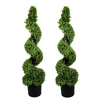 
Grass Plant Type and Best Topiary Trees Outdoor Spiral Grass Artificial Tree 