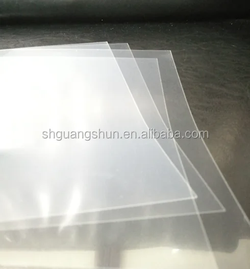 ink-jet printing PVC film coated overlay PVC film