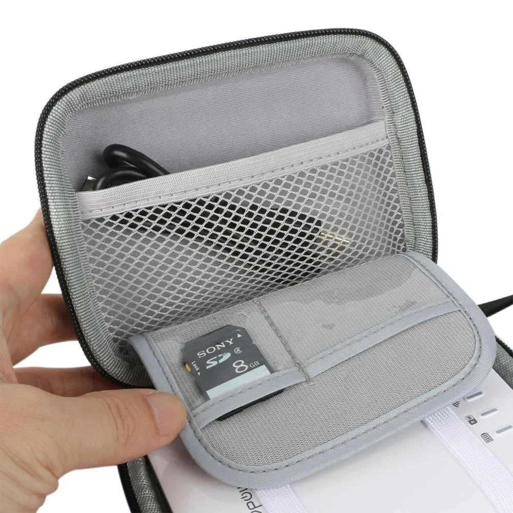 Hard EVA Shockproof Carry Case Pouch Bag for hard disk drive, hottest eva case, travel case eva for Ultra Slim Essential Element