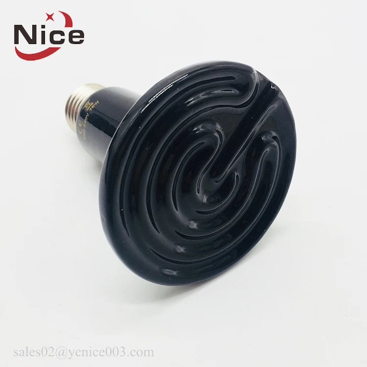 220v E27 ceramic bulb heater lamp