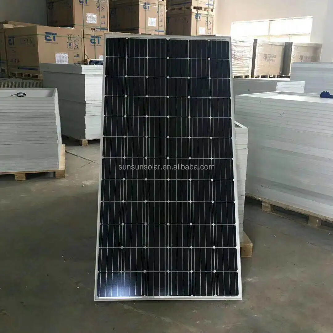 Custom high efficiency 72 cell solar plates 36V 300W 350W Sunpower Mono Photovoltaic Monocrystalline Polycrystalline Solar Panel