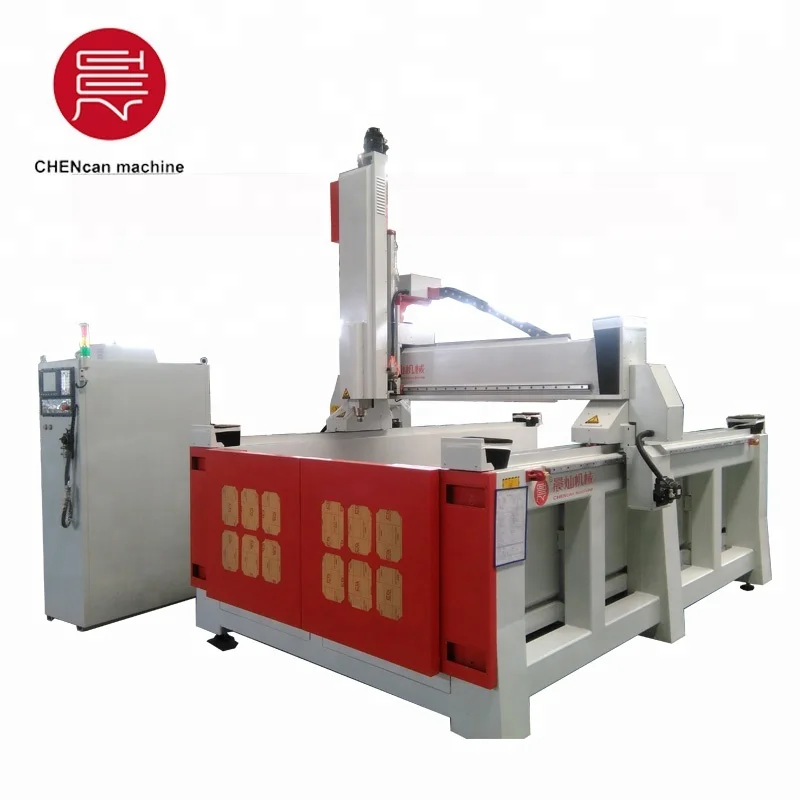 New Design 3D Engraving 5 Axis ATC CNC Machine for Wood Metal Mold Making