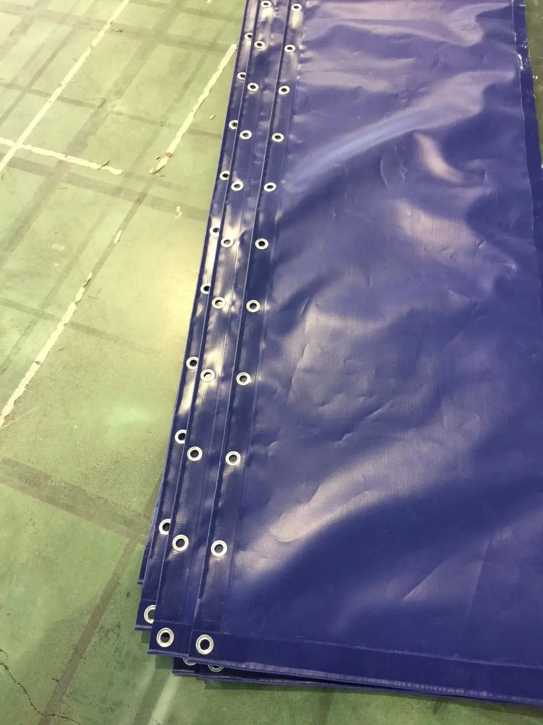
18 oz transparent clear vinyl tarp boat cover 