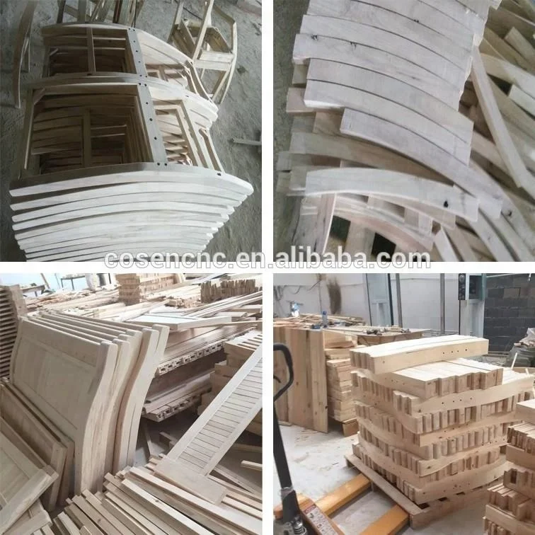 Wood cutting bandsaw machine horizontal CNC panel saw for wood chair back