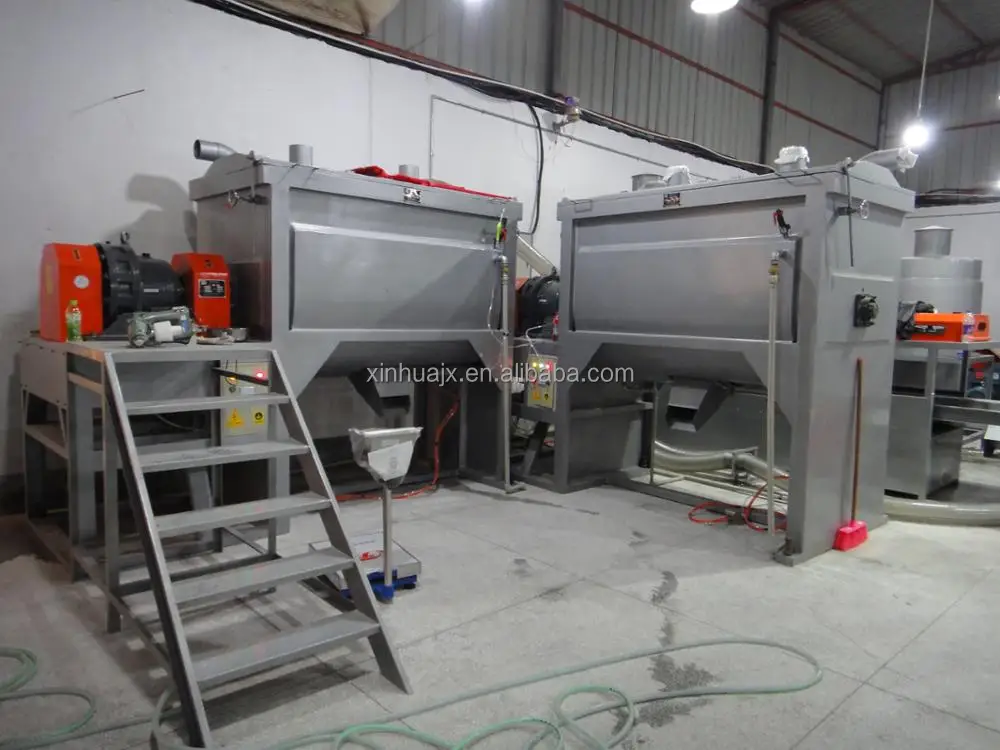 Stainless Steel Horizontal 500L Industrial Plastic Blender Mixer for Sale