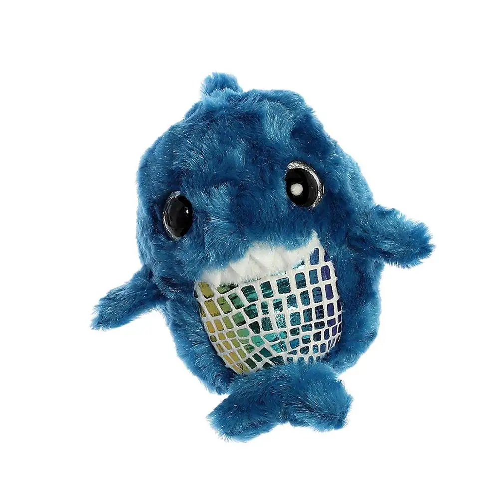 Cute stuffed shining animal big eye sea lion with plush china toy import