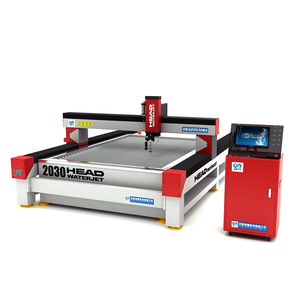 China manufacturer High pressure metal water jet cutting machine