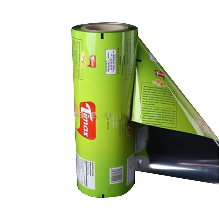 Multiple Extrusion Colorful Printing Laminated Plastic Sachet Food Packaging Film Roll For Snack Chocolate Chips Drinking Juice