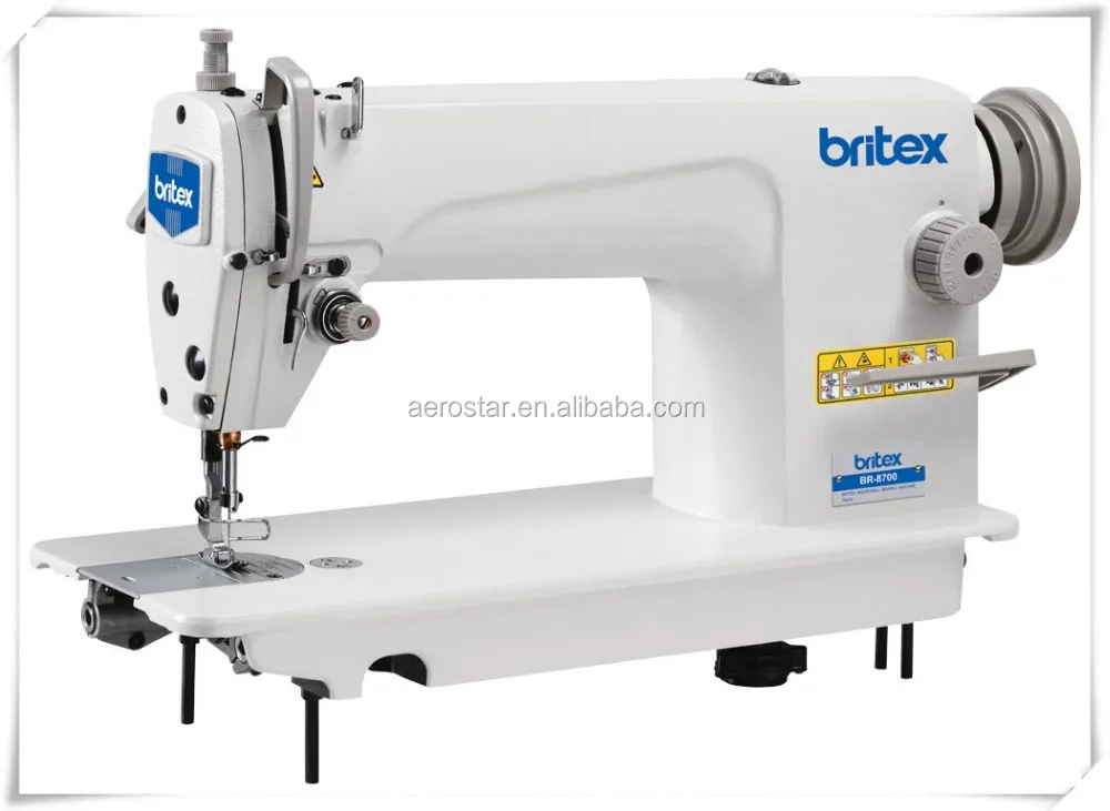 
BR-8700 single needle lockstitch industrial sewing machine with competitive price 