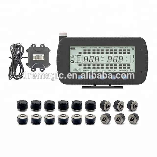 High Quality High Efficient Truck Trailer Tpms Wireless Tire Pressure Monitoring System