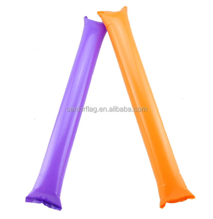 
2018 World Cup Russia Offical hand holiday ornaments PE Inflatable Cheering stick ballons 