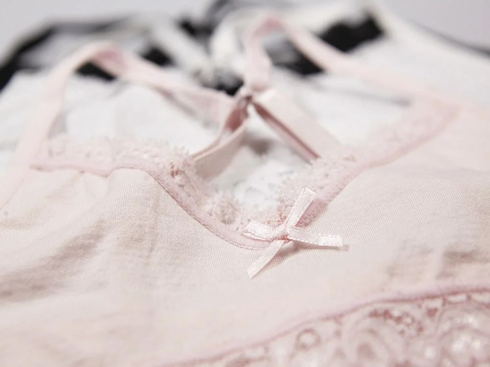 
NewFashion Young Girls Bra seamless convertible Bra Full Lace Bralette With Adjusted-straps 