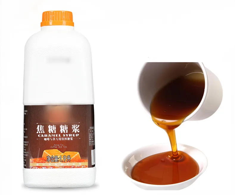Карамельный сироп для карамельного молока, пузырьковый чайный сироп