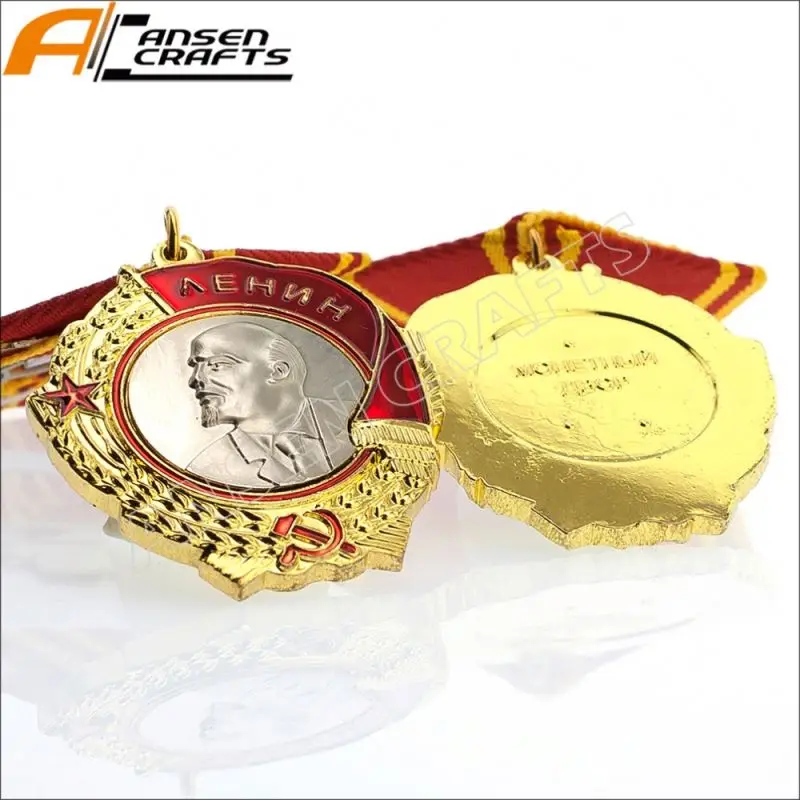 
Superior Quality CCCP Orden Lenina USSR Order of Lenin Pre Soviet Union Military Led Medal Russia Military CCCP Person 