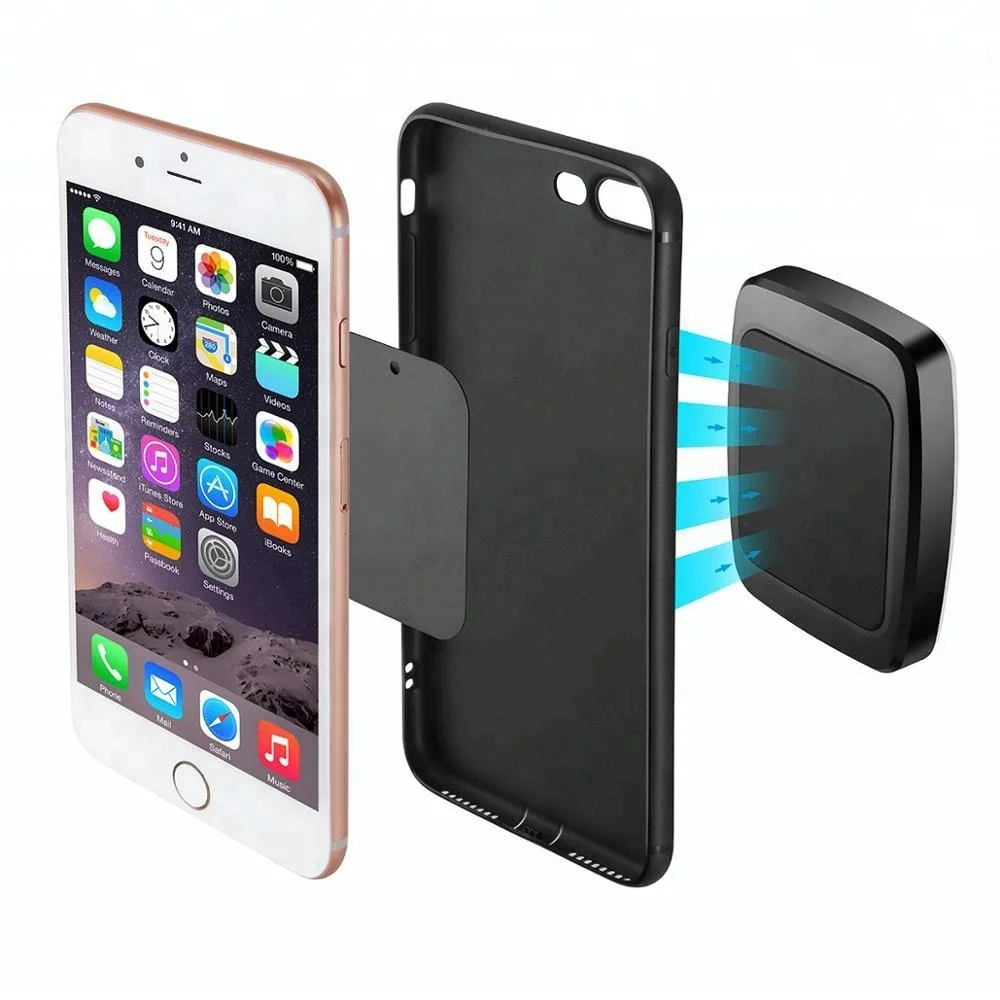 
Free Sample Strong Magnetic Car Phone Holder Stick On Dashboard Desktop And Wall Cell Phone Holder For iPhone Mobile Phones 