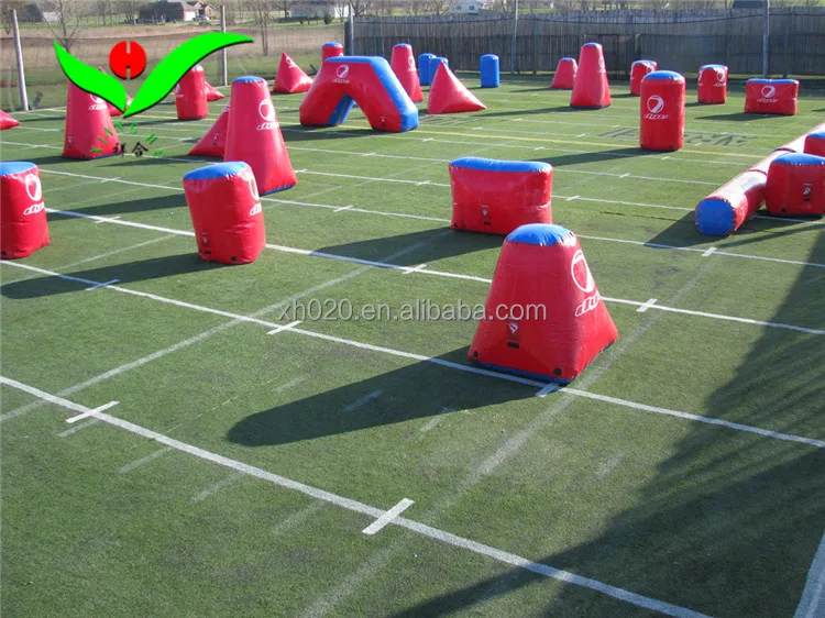 Commercial laser tag inflatable bunker field equipment for sale