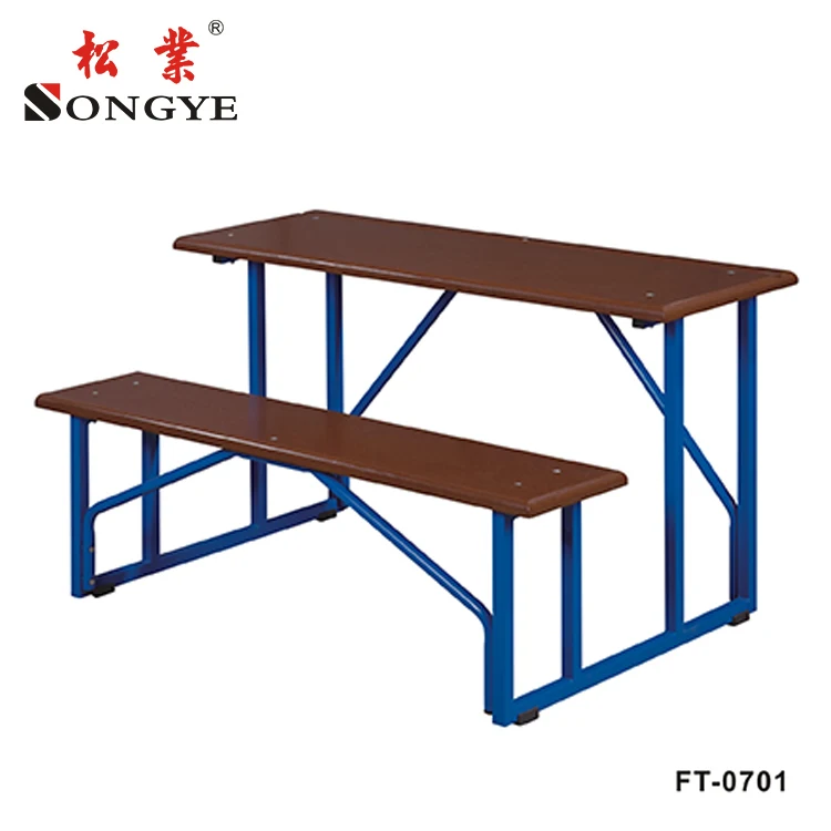 Double comfortable cheap primary/middle/high school classroom furniture