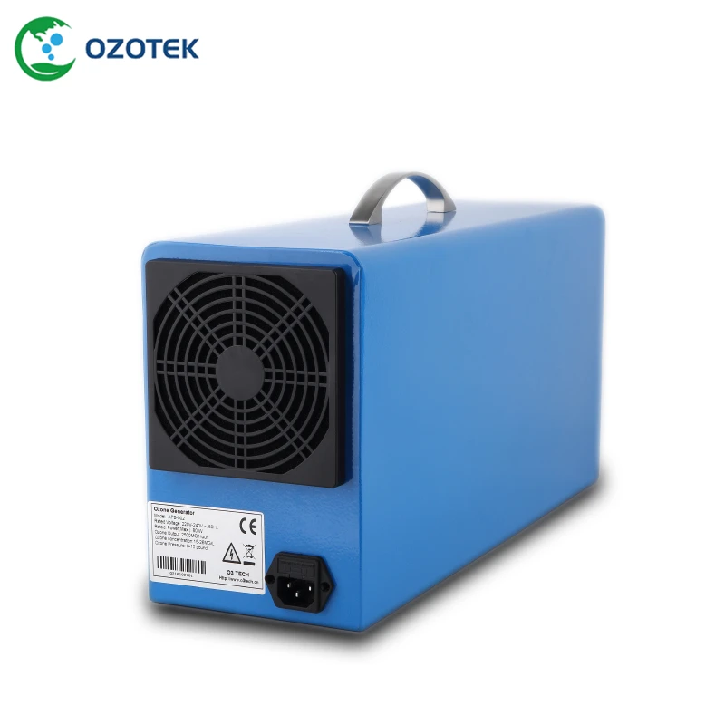 Ozotek для домашнего использования, стерилизатор для овощей/кухонный очиститель воды 2000 мг/ч генератора озона