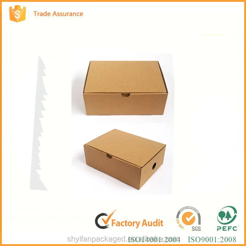 Оптовая гофрированные вторичной переработке пользовательского печати обувной коробке