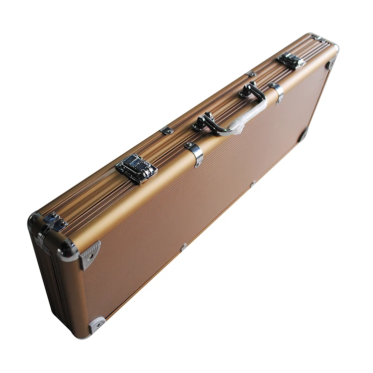 Upscale multi OEm supply custom aluminum briefcase 500 chip poker case