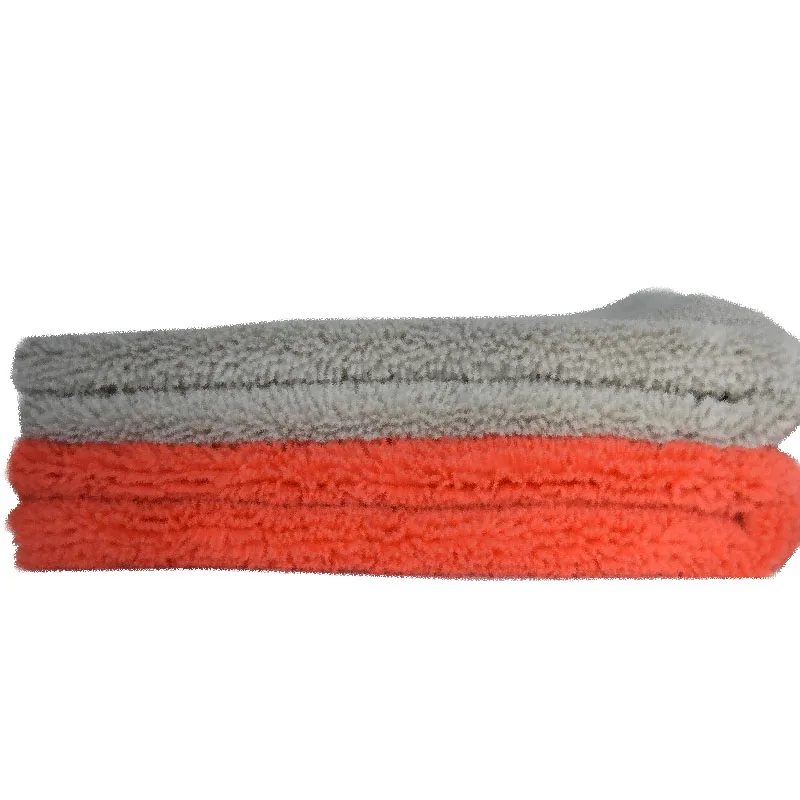 High water absorption hot sell long short pile edgeless microfiber cleaning towel cloth