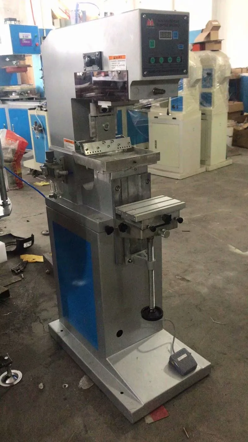 Large area precision print inkwell Hot selling logo tampografia pad printer  pad printing machine with Infrared counterpoint