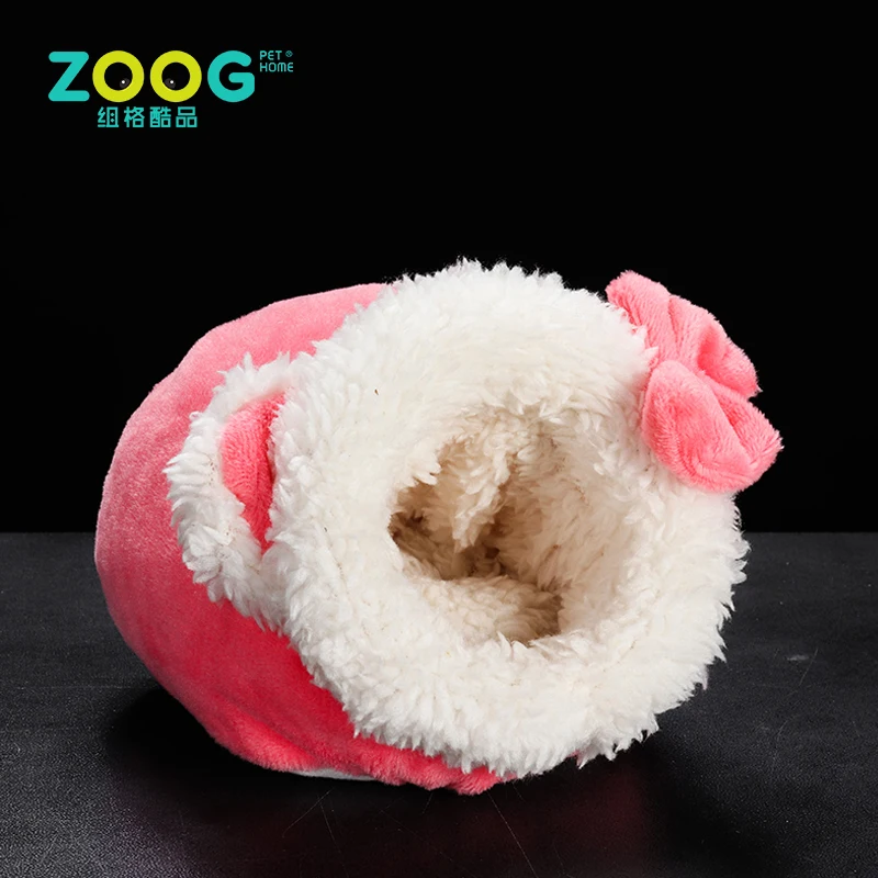 Warm Cute Soft Cotton  Small Pet Rabbit Rat Hamster Guinea pig  Bed House Sleeping Nest