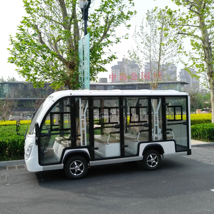 11 seats electric vehicle sightseeing car school bus for sale