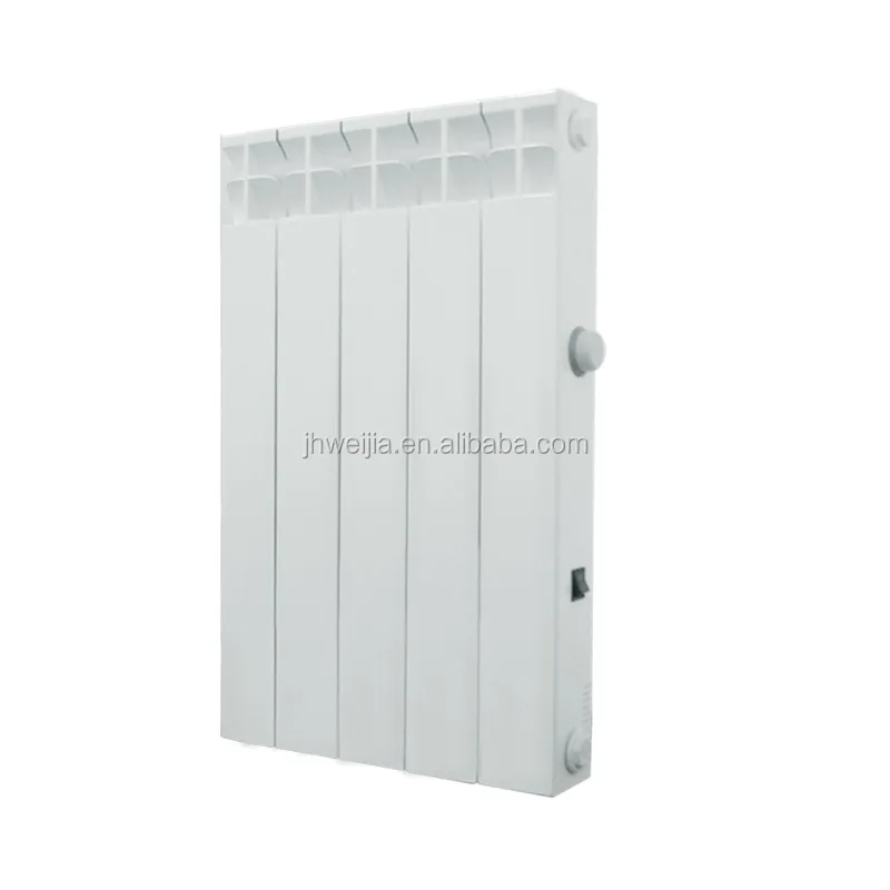 Защита от опрокидывания 3 предварительно установленных программы Хорошая емкость аккумулирования тепла инерция электрические алюминиевые радиаторы комнатный обогреватель