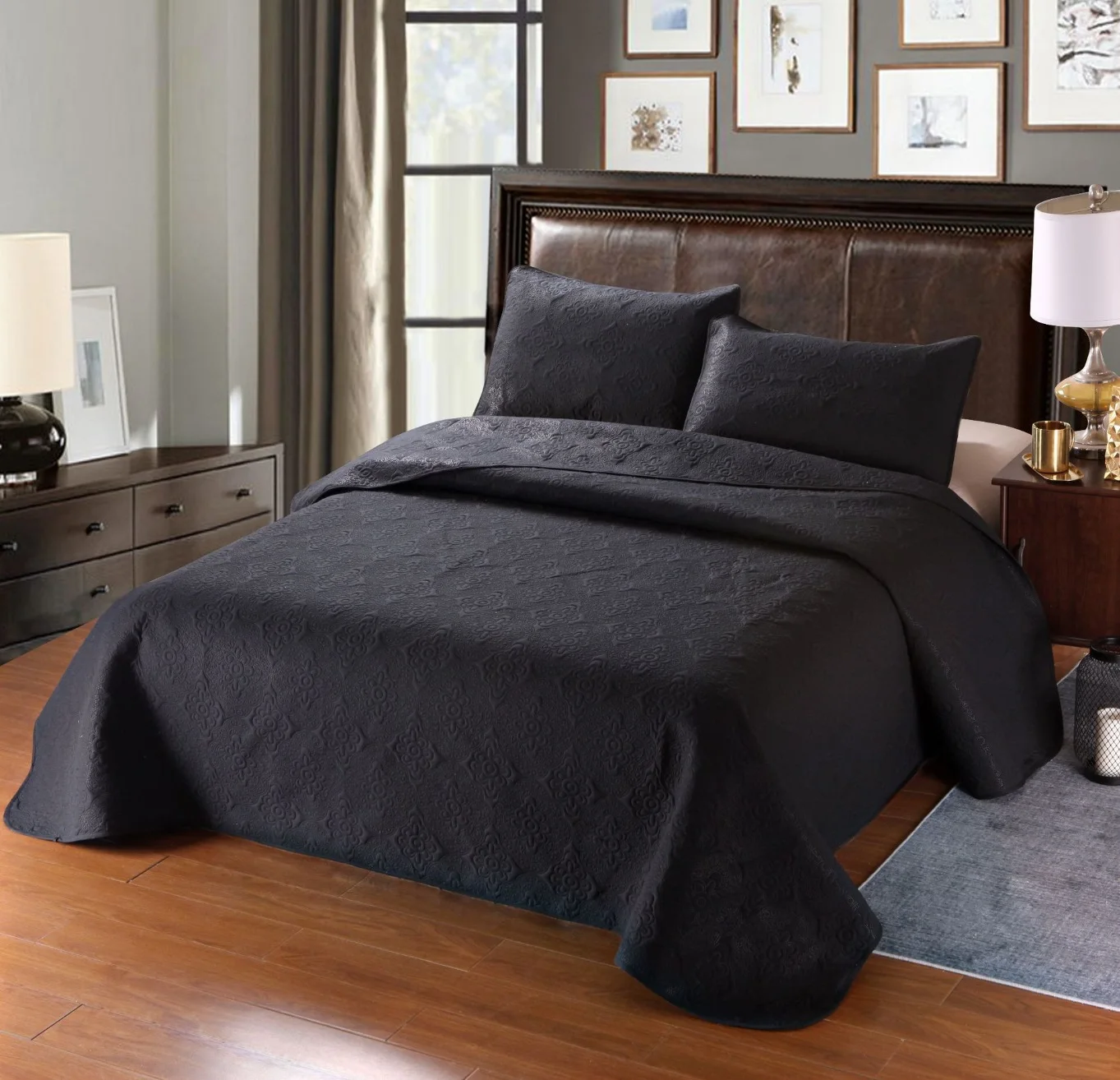 
Classic Bed Runner Cotton Bed Spread - Hotel Decoration Cushion - duvet cover square pillow 