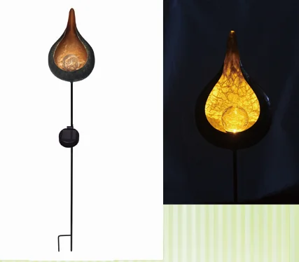 Amazon Hot Sell Moon Solar Garden Stake Light