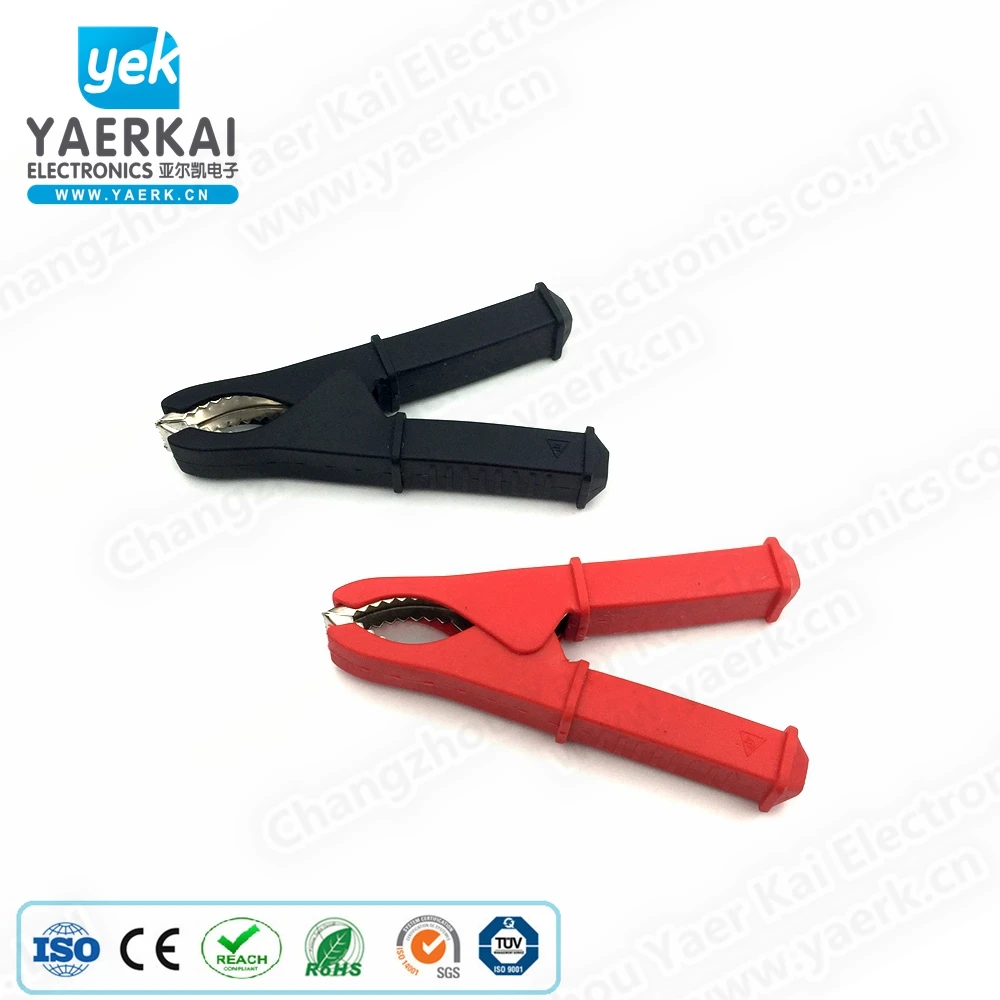 Supply high quality heavy duty insulated car battery clamp for custom