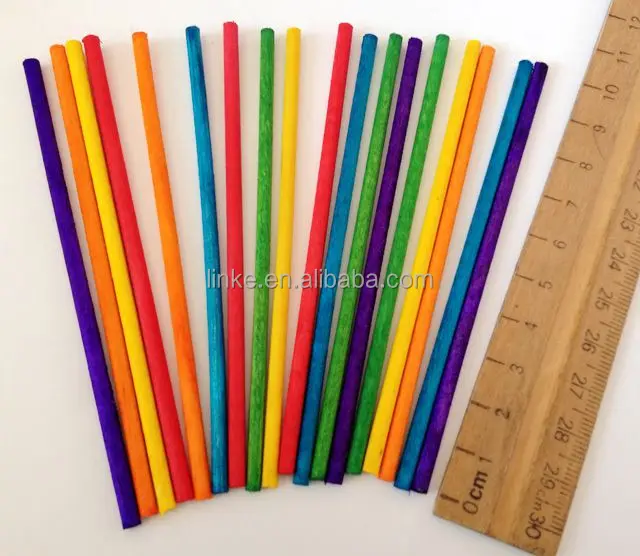 High Quality Decorative Round Wooden Dowel Rods Wooden Stick For Crafts