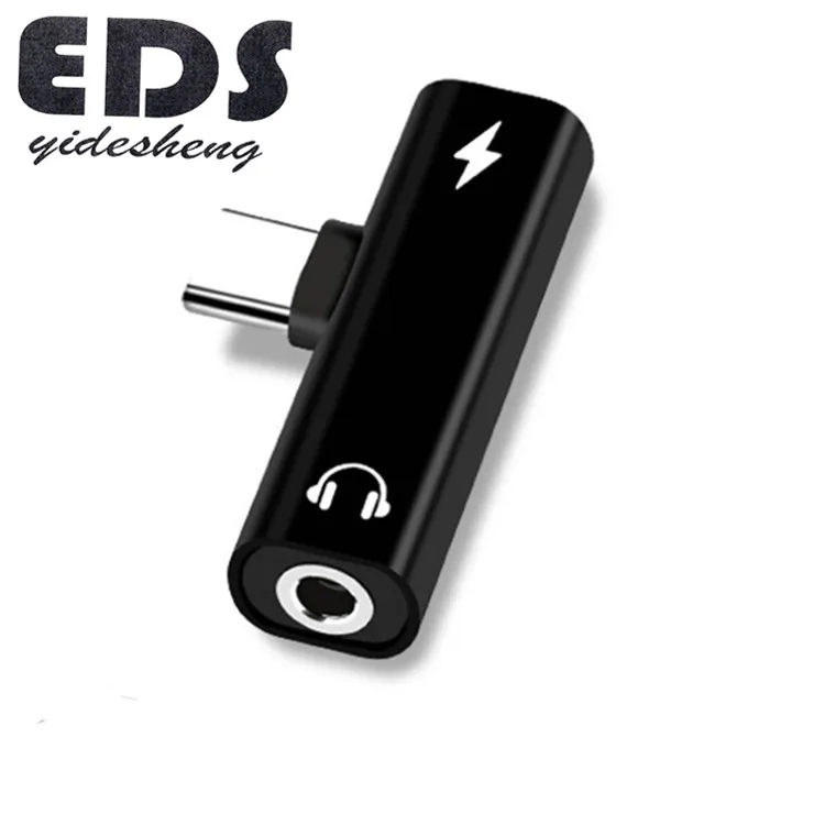 Мини аудио разъем для наушников адаптер разветвитель 3,5 мм и зарядки 2 в 1 кабель-адаптер