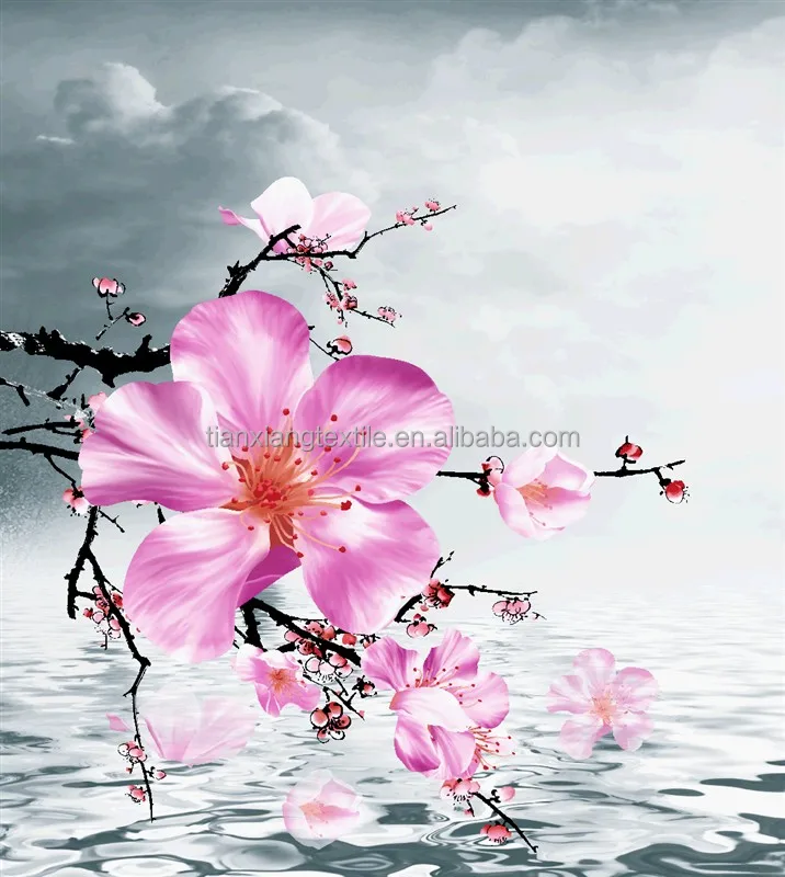 100 polyester panel disperse printed microfiber bed sheet fabric Changxing home textile economic wholesale fabric