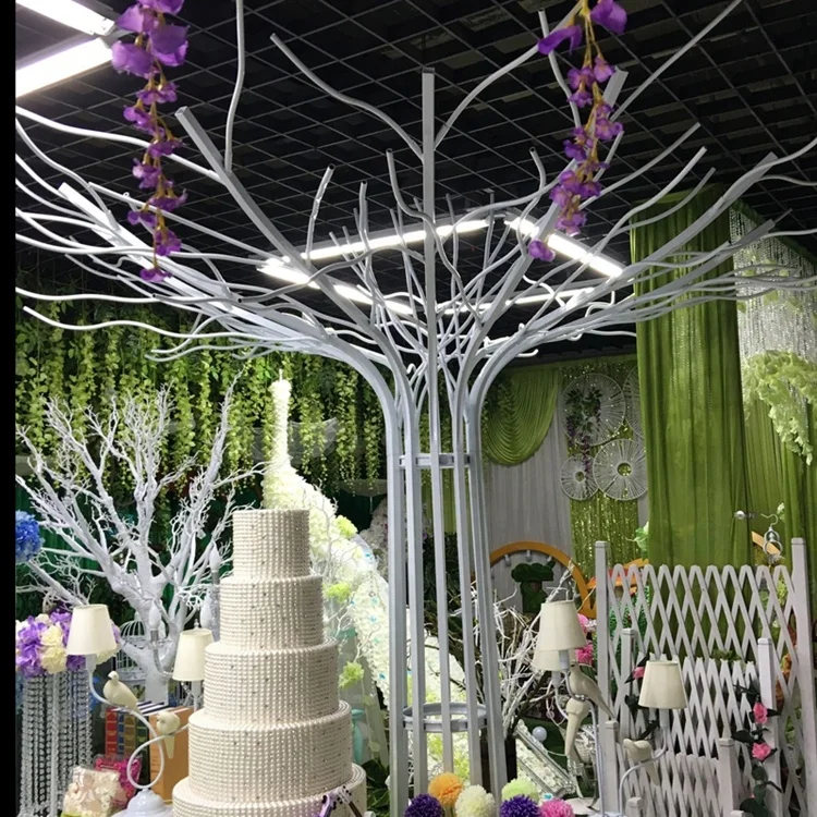 2018 LATEST customized stage decoration Iron tree without leaves  wedding party event decoration window display decoration
