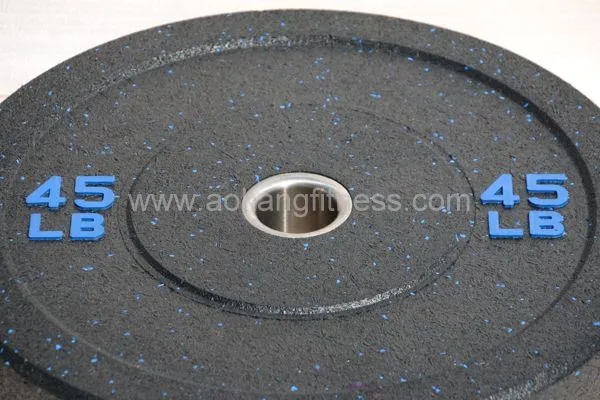 
Hi Temp Crum Rubber Bumper Plates For Barbell Weight Lifting 