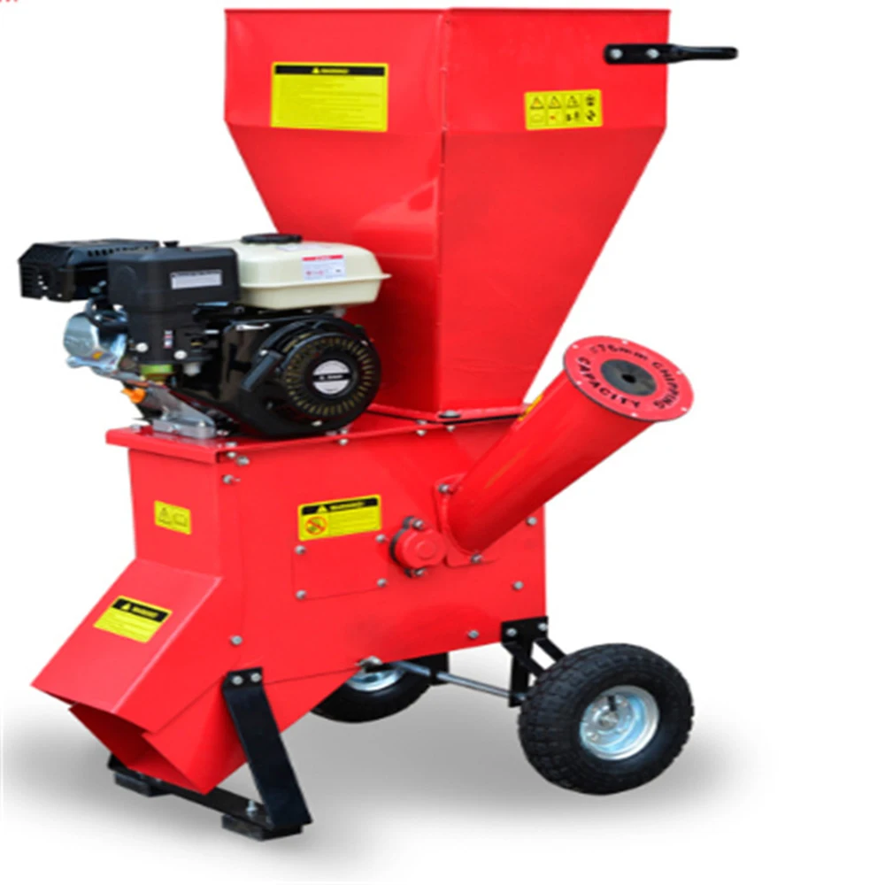 Factory direct sale price gasoline chipper shredder wood chipper shredder