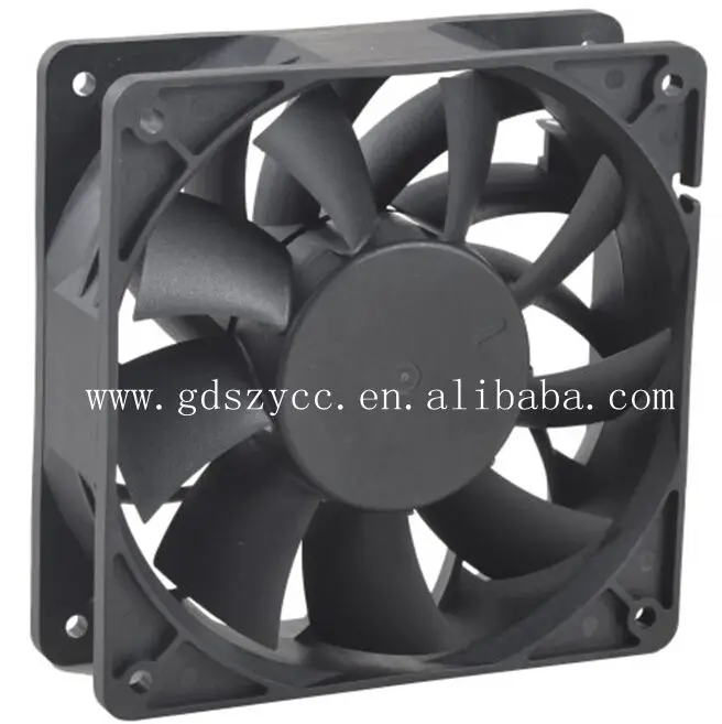 120mm 12038 DC 12 volt 5000RPM 160CFM industrial cooling fan 120*120