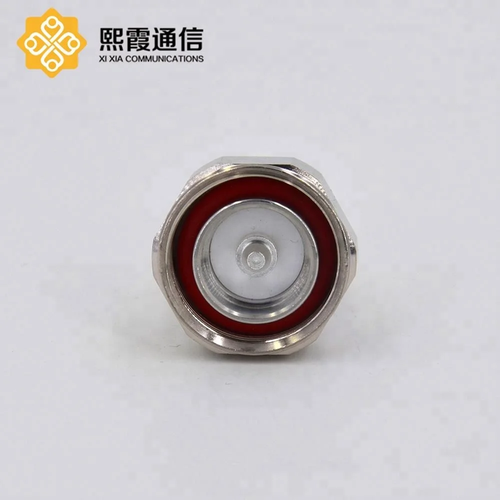 7 16 DIN cable connector for feeder cable 1/2' Flexible cable circular connector