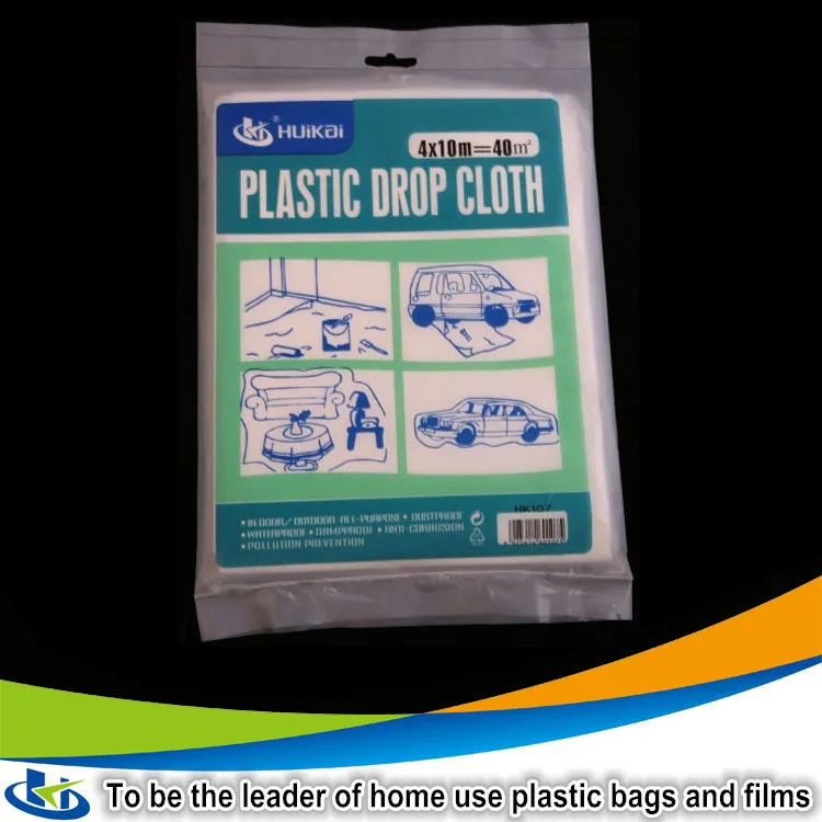 YiWu international market plastic sheeting recycled ldpe plastic film clear plastic furniture covers