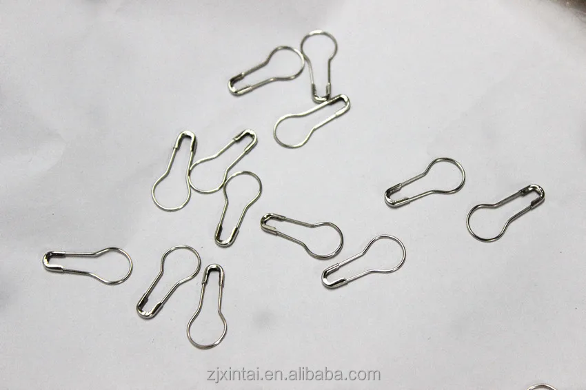 wholesale metal pear shape safety pins with good quality