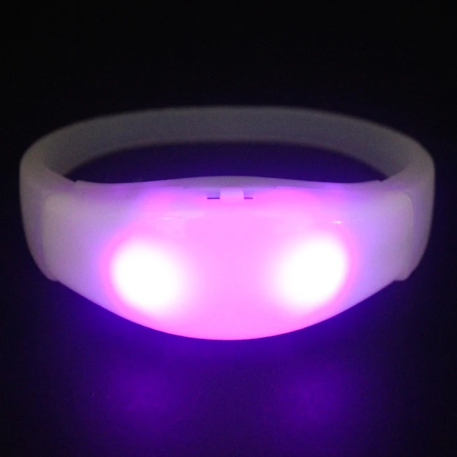 2021 Christmas Decoration Sound Activated Led Bracelet