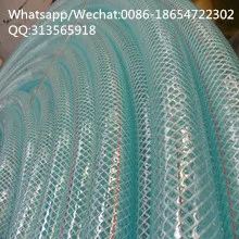 ISO9001 Certificated PVC Transparent Clear Fibre Braided Reinforced PVC Hose Pipe