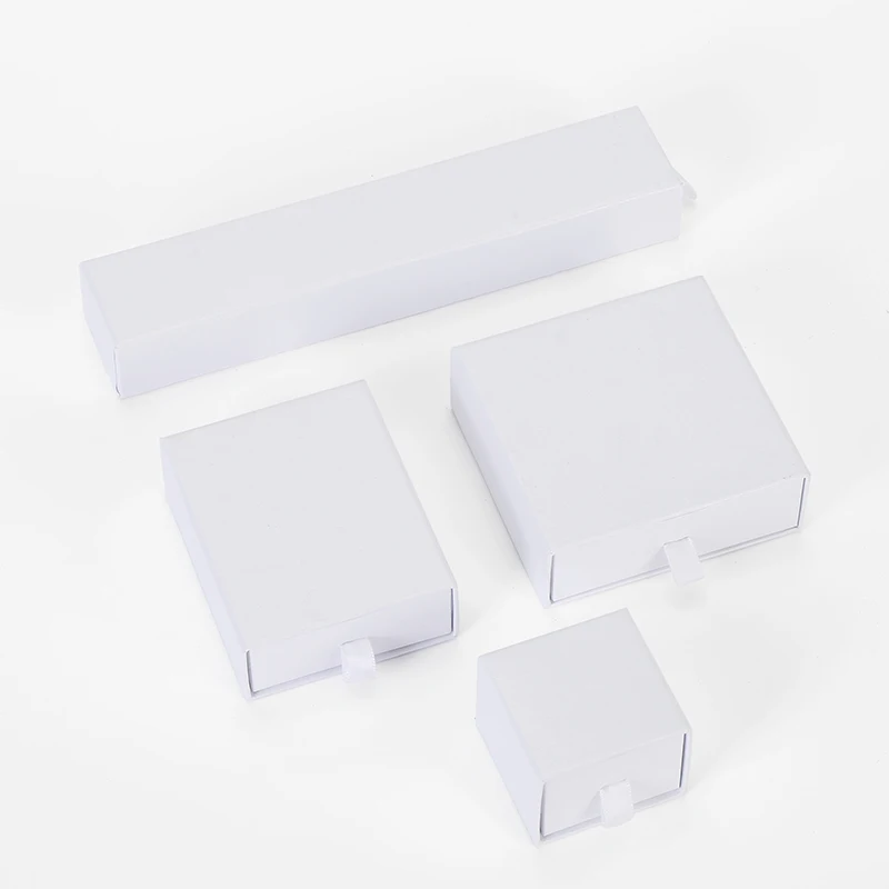 
Custom logo print drawer jewelry box packaging for bracelet 