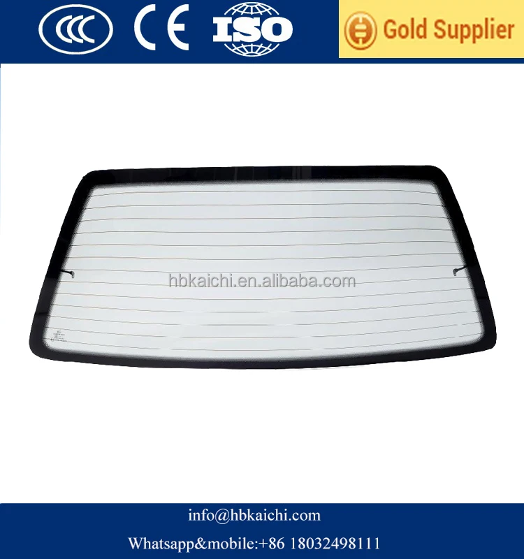 car rear back window glass for auto with CCC CE ISO