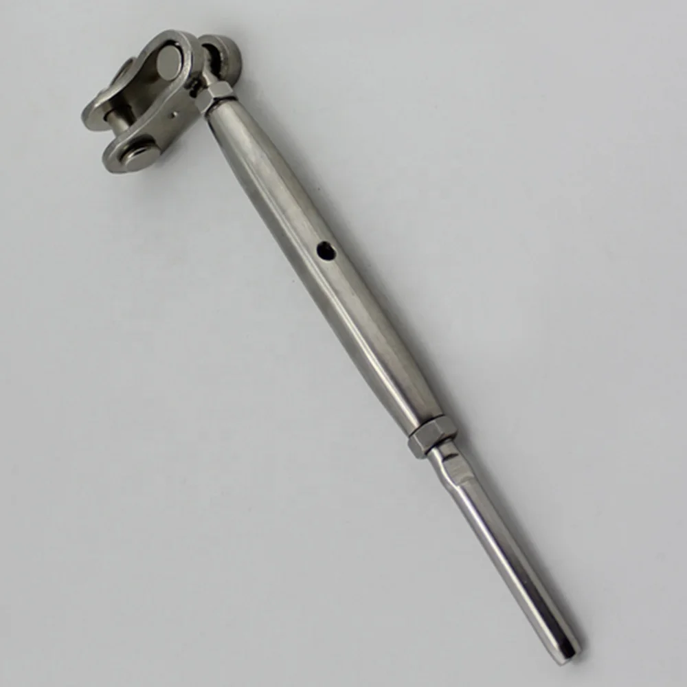 Stainless Steel AISI304/316 Swivel Swage Jaw Terminal Turnbuckle for Wire Rope