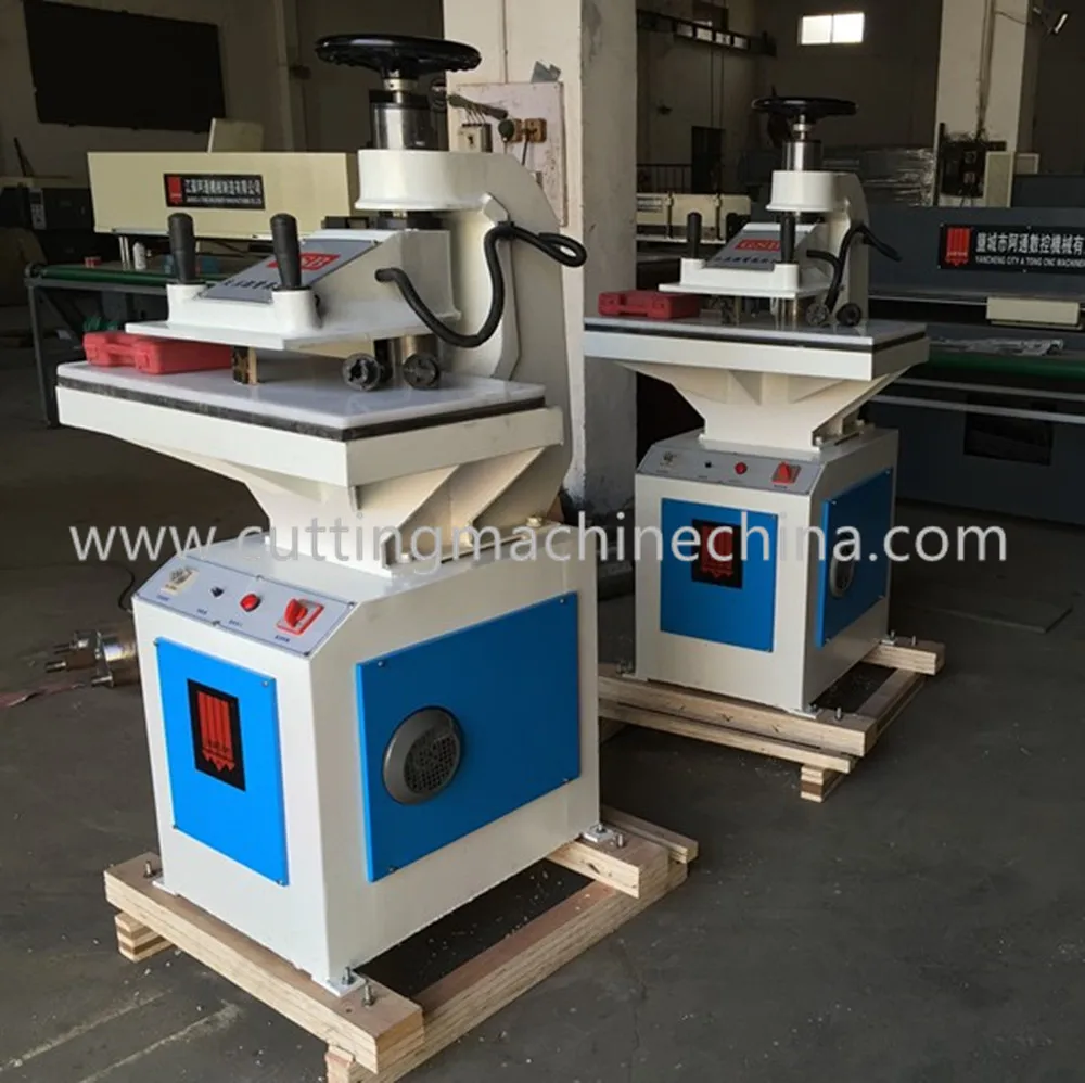 rocker hydraulic press cutting machine/Leather machinery